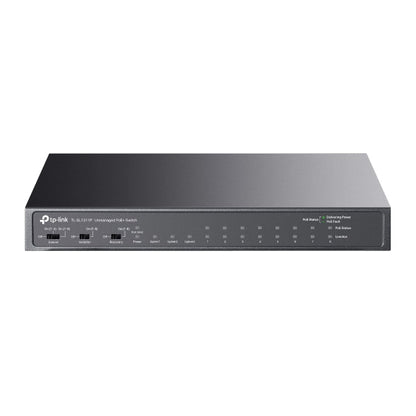SL1311P 8-Port 10/100Mbps + 3-Port Gigabit Desktop Switch with 8-Port PoE+