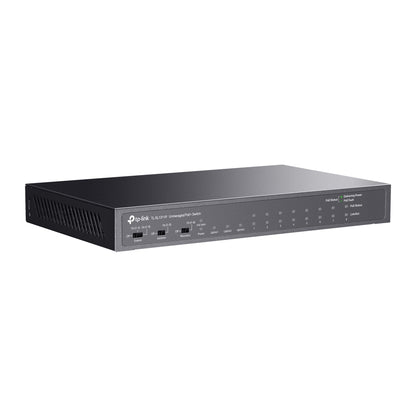 TL-SL1311P 8-Port 10/100Mbps + 3-Port Gigabit Desktop Switch with 8-Port PoE+