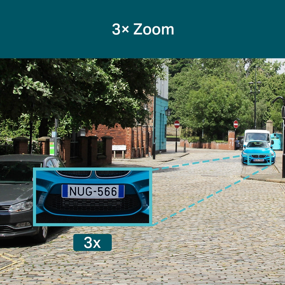 VIGI C540V VIGI 4MP Outdoor Full-Color Dual-Lens Varifocal Pan Tilt Network Camera