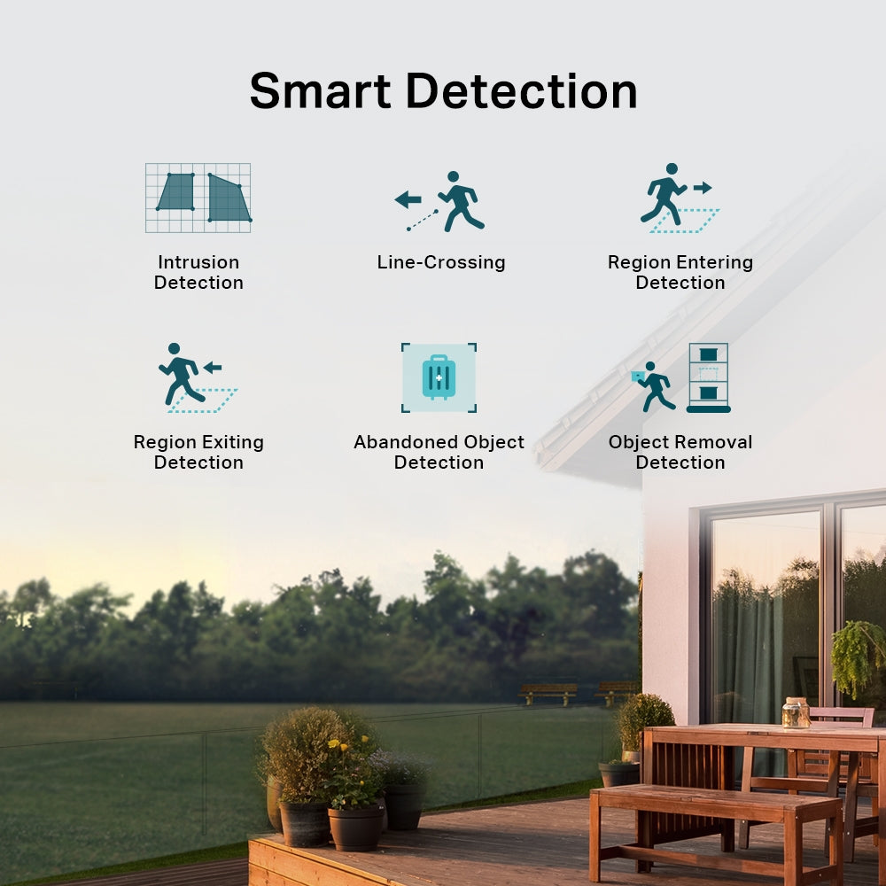 VIGI C540V VIGI 4MP Outdoor Full-Color Dual-Lens Varifocal Pan Tilt Network Camera