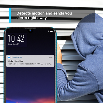 TP-Link Tapo C200 Pan/Tilt Home Security Wi-Fi Camera FHD 1080p (5 Pack)