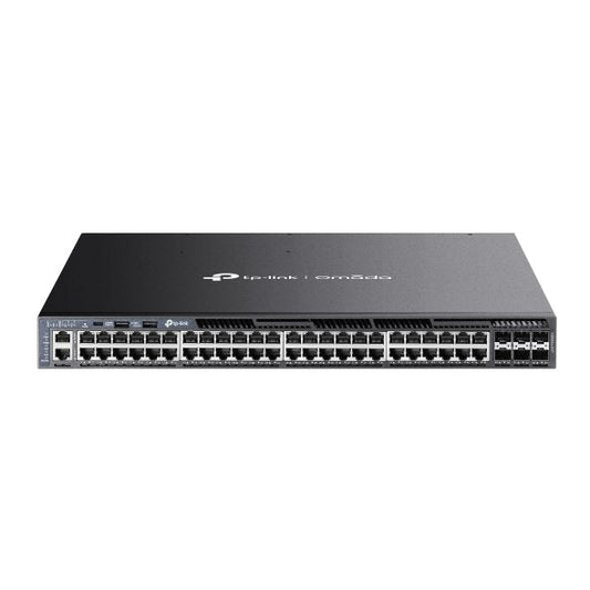 SG6654XHP Omada 48-Port Gigabit Stackable L3 Managed PoE+ Switch with 6 10G Slots