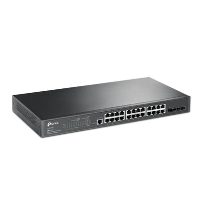 TP-Link Network Gigabit Desktop Switch TL-SG3428 JetStream 24-Port Gigabit L2 Managed Switch with 4 SFP Slots