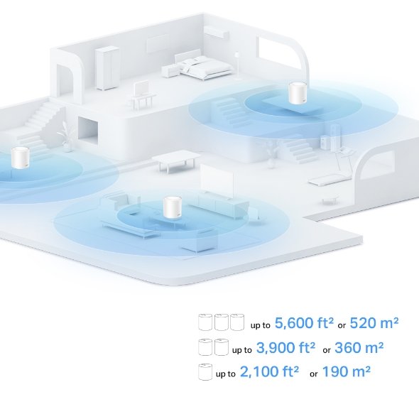 TP-Link Deco X10 AX1500 Whole Home Mesh Wi-Fi 6 System(2 Pack)