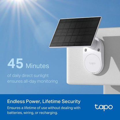 TP-Link Wi-Fi Camera Tapo C410 KIT (1-Pack) Solar-Powered Security Camera Kit
