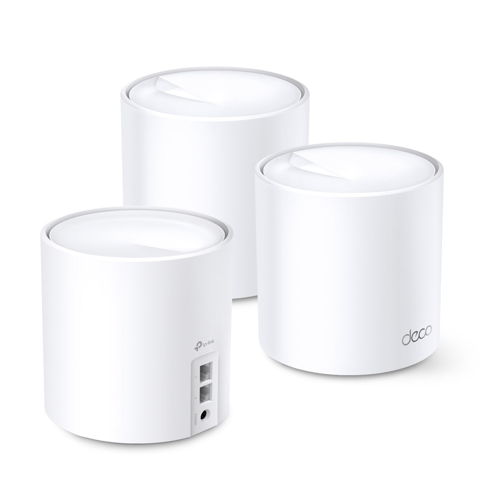 TP-Link Deco X60 AX5400 Whole Home Mesh Wi-Fi 6 System - 3-Pack