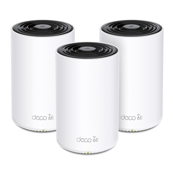 Deco XE75 AXE5400 Tri-Band Mesh Wi-Fi 6E System (3 Pack)