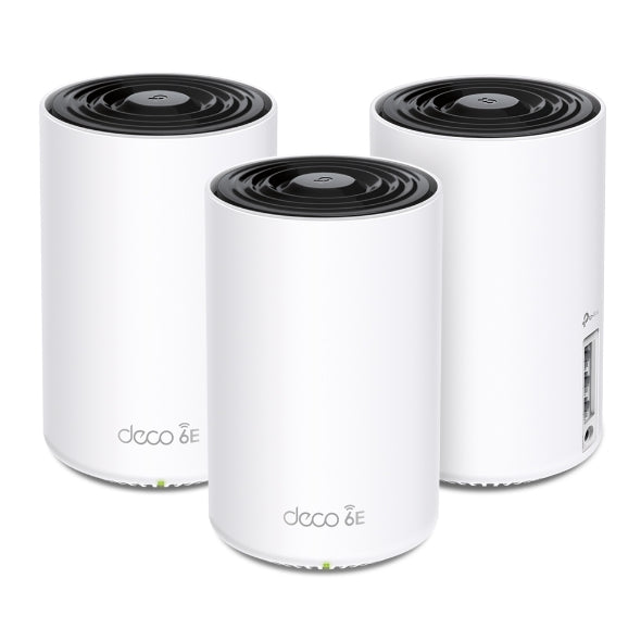 Deco XE75 AXE5400 Tri-Band Mesh Wi-Fi 6E System (3 Pack)