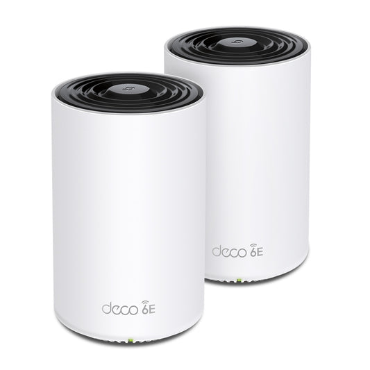 Deco XE75 AXE5400 Tri-Band Mesh Wi-Fi 6E System (2 Pack)