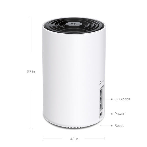 Deco XE75 AXE5400 Tri-Band Mesh Wi-Fi 6E System (3 Pack)