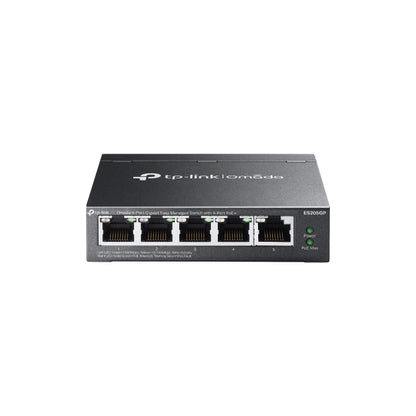 ES205GP Omada 5-Port Gigabit Easy Managed Switch with 4-Port PoE+