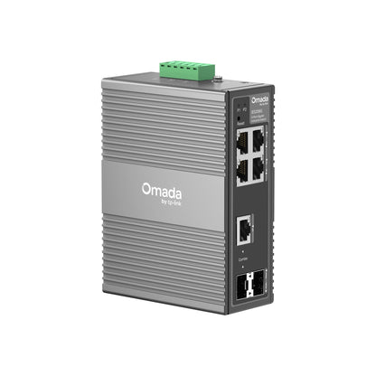 IES206G Omada 6-Port Gigabit Industrial Easy Managed Switch