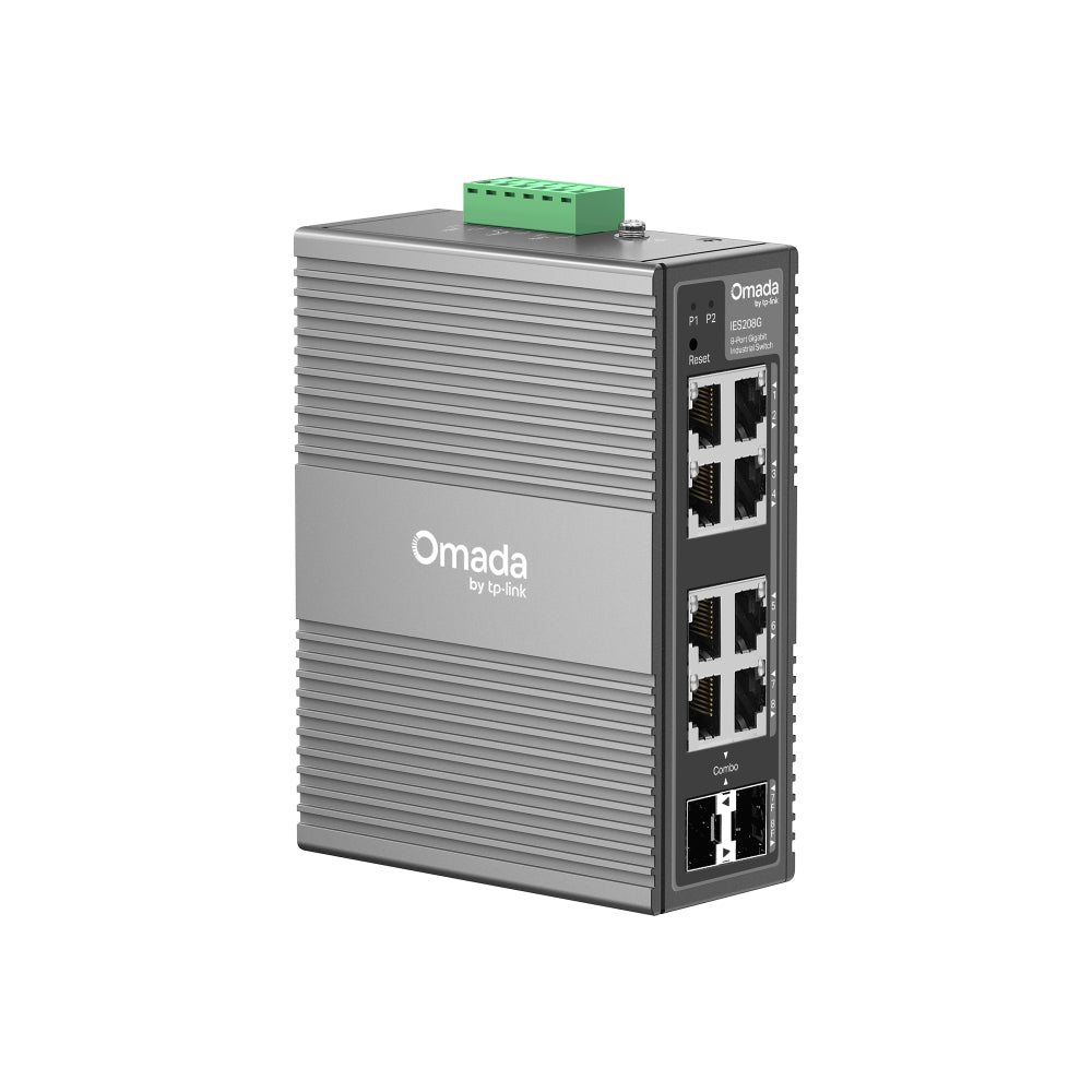 IES208G Omada 8-Port Gigabit Industrial Easy Managed Switch
