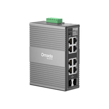 IES208G Omada 8-Port Gigabit Industrial Easy Managed Switch