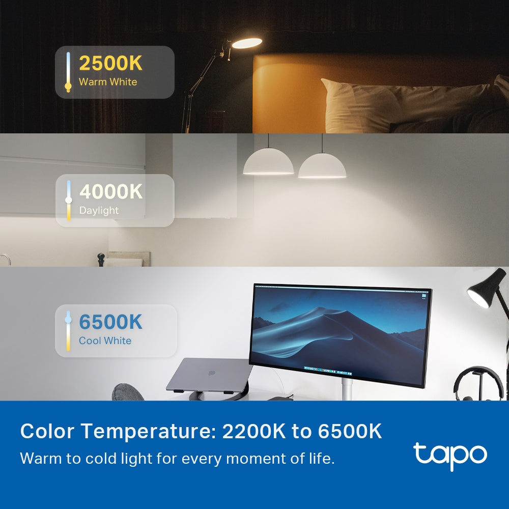 Tapo L535E  Smart WiFi Light Bulb, Multicolor