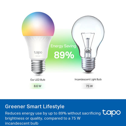 Tapo L535E  Smart WiFi Light Bulb, Multicolor