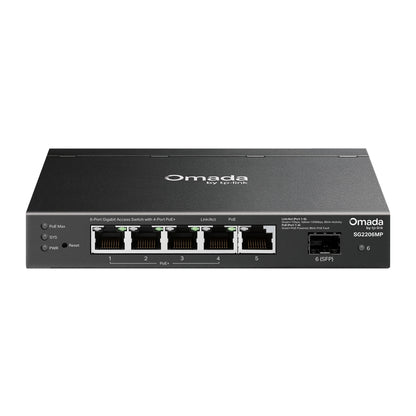 SG2206MP Omada Access 6-Port Gigabit Switch with 4-Port PoE+
