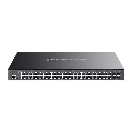 TP-Link Network Gigabit Desktop Switch TL-SG3452P JetStream 52-Port Gigabit L2+ Managed Switch with 48-Port PoE+