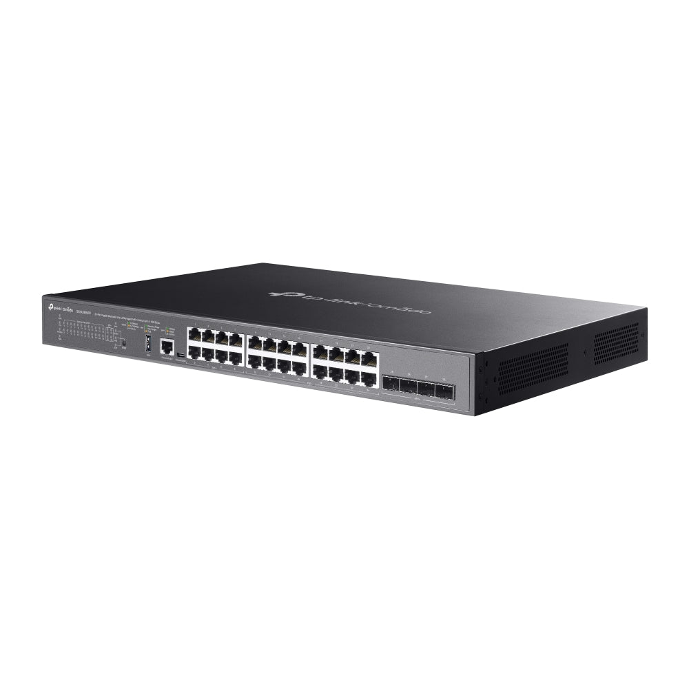 SG5428XMPP Omada 24-Port Gigabit Stackable Lite L3 Managed PoE++ Switch with 4× 10G Slots