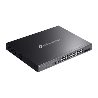 SG5428XMPP Omada 24-Port Gigabit Stackable Lite L3 Managed PoE++ Switch with 4× 10G Slots