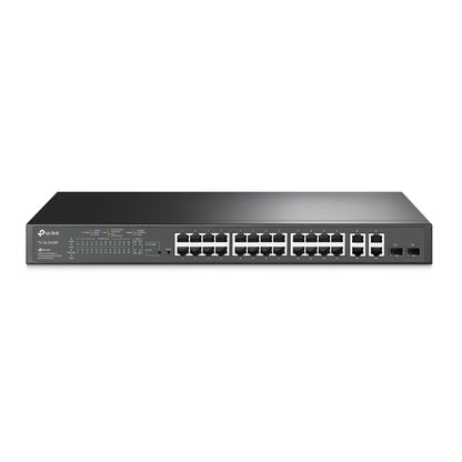 TP-Link TL-SL2428P JetStream 24-Port Gigabit + 24-Port Smart Switch with 24-Port