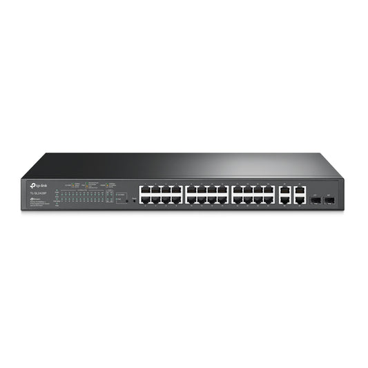 TP-Link TL-SL2428P JetStream 24-Port Gigabit + 24-Port Smart Switch with 24-Port