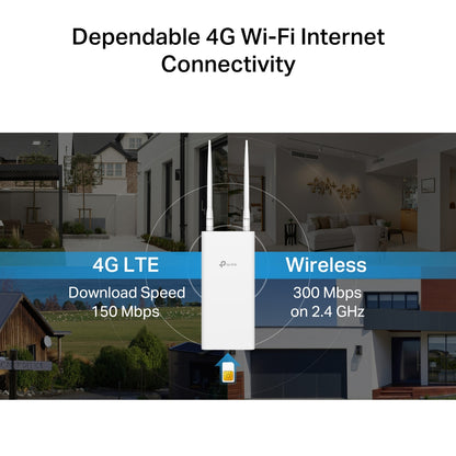 TL-MR100 - Outdoor 4G 300 Mbps Wi-Fi Outdoor Router