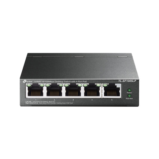 TL-SF1005LP 5-Port 10/100Mbps Desktop PoE Switch with 4-Port PoE