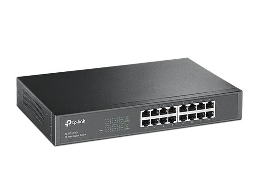 TP-Link TL-SG1016D - 16-Port Gigabit Desktop/Rackmount Switch