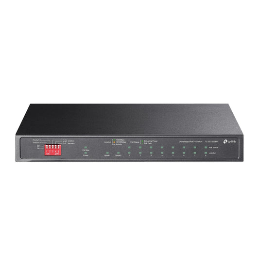 TL-SG1210PP 10-Port Gigabit Desktop Switch with 6-Port PoE+ and 2-Port PoE++