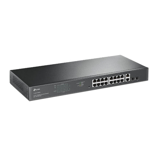 SG1218MPE 18-Port Gigabit Easy Smart Switch with 16-Port PoE+