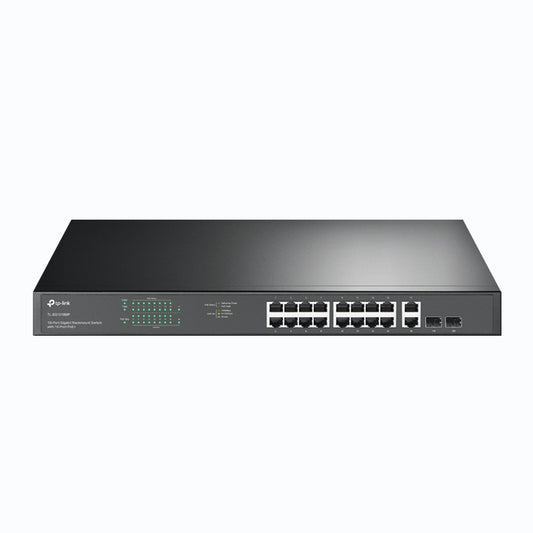 TL-SG1218MP 18-Port Gigabit Rackmount Switch with 16 PoE+