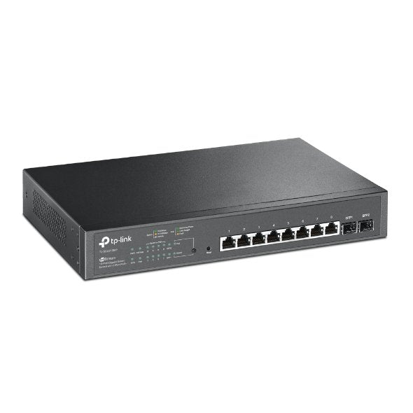 TP-Link Network PoE JetStream Gigabit Smart Switch TL-SG2210MP 10-Port 10/100/1000Mbps + 8-Port PoE