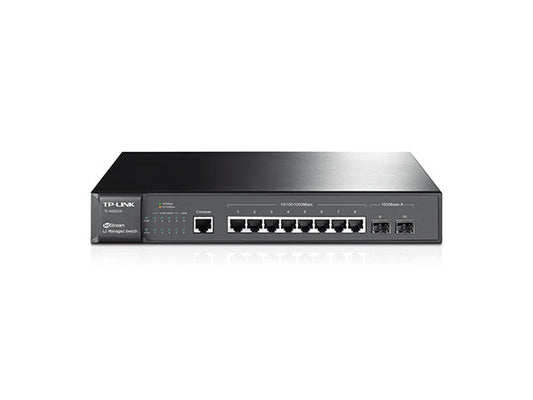 TP-Link TL-SG3210 JetStream 8-Port Gigabit L2 Managed Switch with 2 SFP Slots