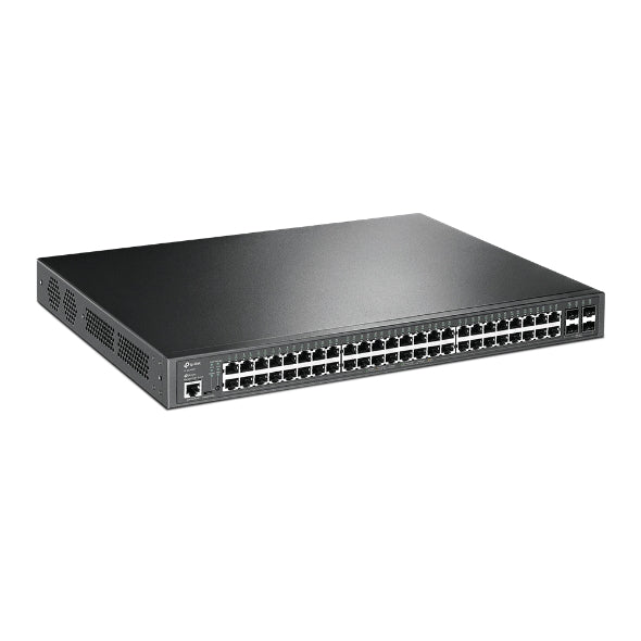 TP-Link Network Gigabit Desktop Switch TL-SG3452P JetStream 52-Port Gigabit L2+ Managed Switch with 48-Port PoE+