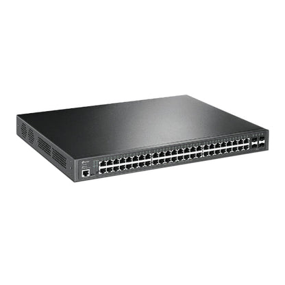 TP-Link Network Gigabit Desktop Switch TL-SG3452P JetStream 52-Port Gigabit L2+ Managed Switch with 48-Port PoE+