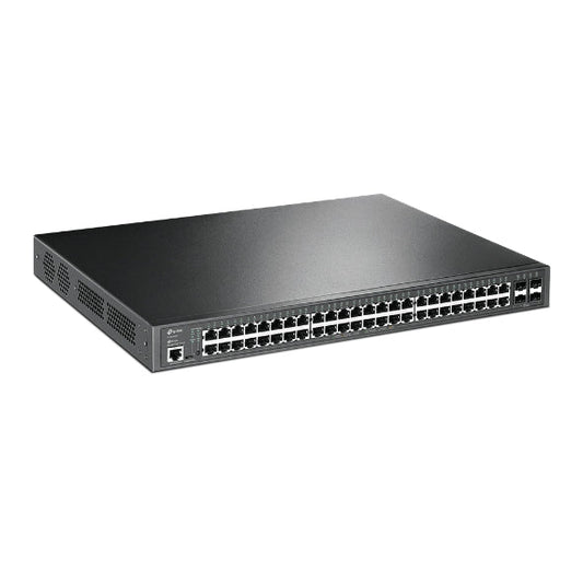 TP-Link Network Gigabit Desktop Switch TL-SG3452P JetStream 52-Port Gigabit L2+ Managed Switch with 48-Port PoE+