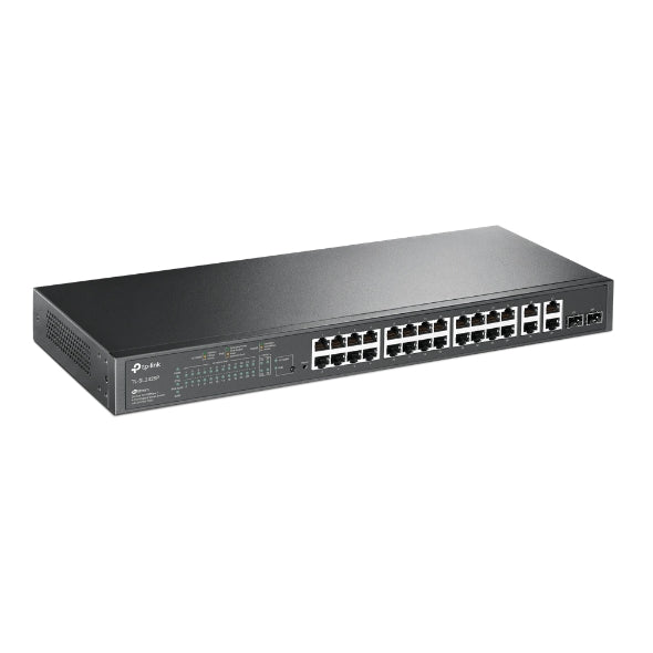 TP-Link TL-SL2428P JetStream 24-Port Gigabit + 24-Port Smart Switch with 24-Port
