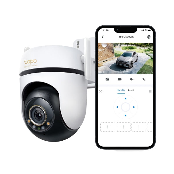 Tapo C530WS Outdoor Pan/Tilt Security Wi-Fi Camera