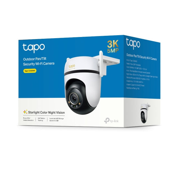 Tapo C530WS Outdoor Pan/Tilt Security Wi-Fi Camera