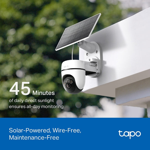 Tapo C610 KIT Solar-Powered Pan/Tilt Security Camera Kit
