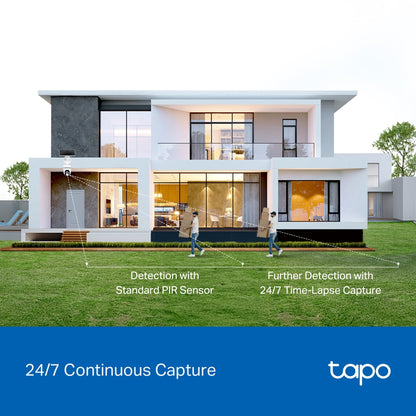 Tapo C630 KIT Solar-Powered Pan/Tilt Security Camera Kit