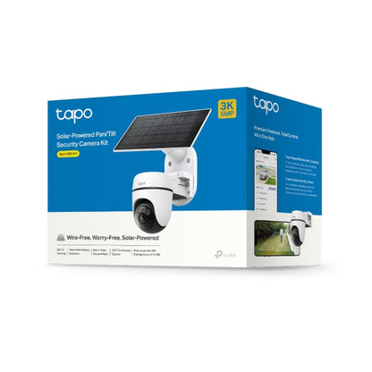 Tapo C630 KIT Solar-Powered Pan/Tilt Security Camera Kit