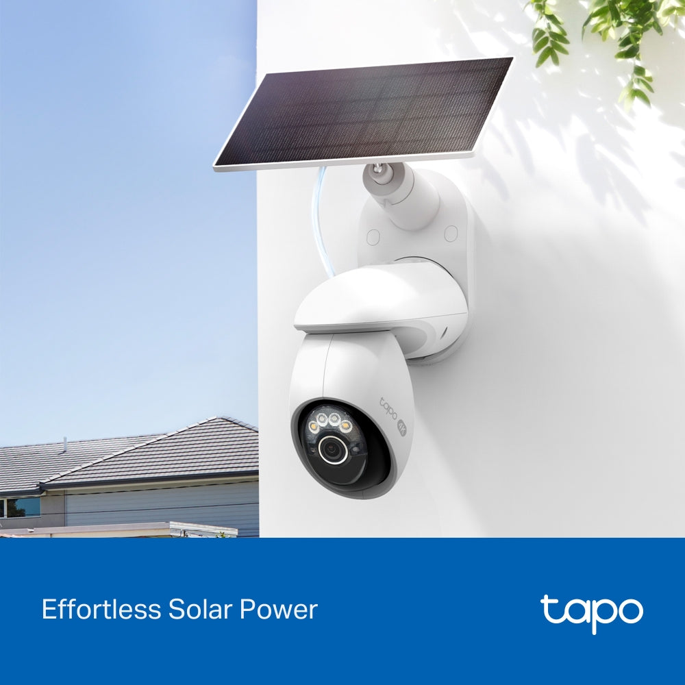 Tapo C660 KIT Solar-Powered Pan/Tilt Security Camera Kit