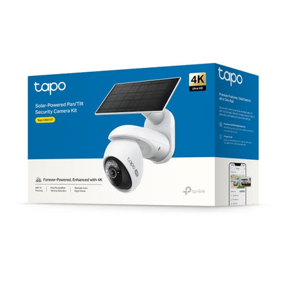Tapo C660 KIT Solar-Powered Pan/Tilt Security Camera Kit