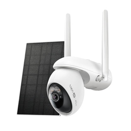Tapo C665G KIT Solar-Powered Pan/Tilt 4G LTE Security Camera Kit