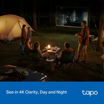 Tapo C665G KIT Solar-Powered Pan/Tilt 4G LTE Security Camera Kit