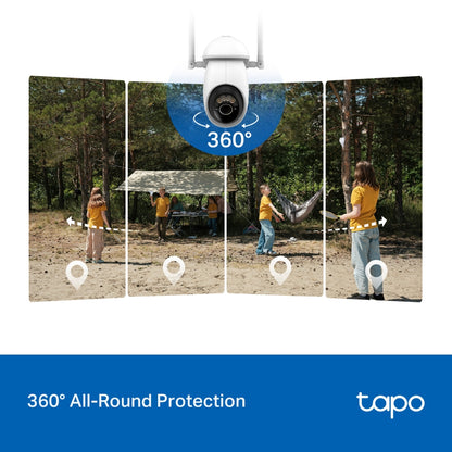 Tapo C665G KIT Solar-Powered Pan/Tilt 4G LTE Security Camera Kit