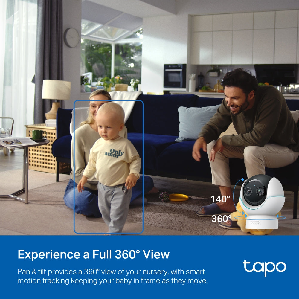 Tapo C840 Pan/Tilt Smart AI Baby Monitor