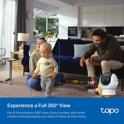 Tapo C840 Pan/Tilt Smart AI Baby Monitor